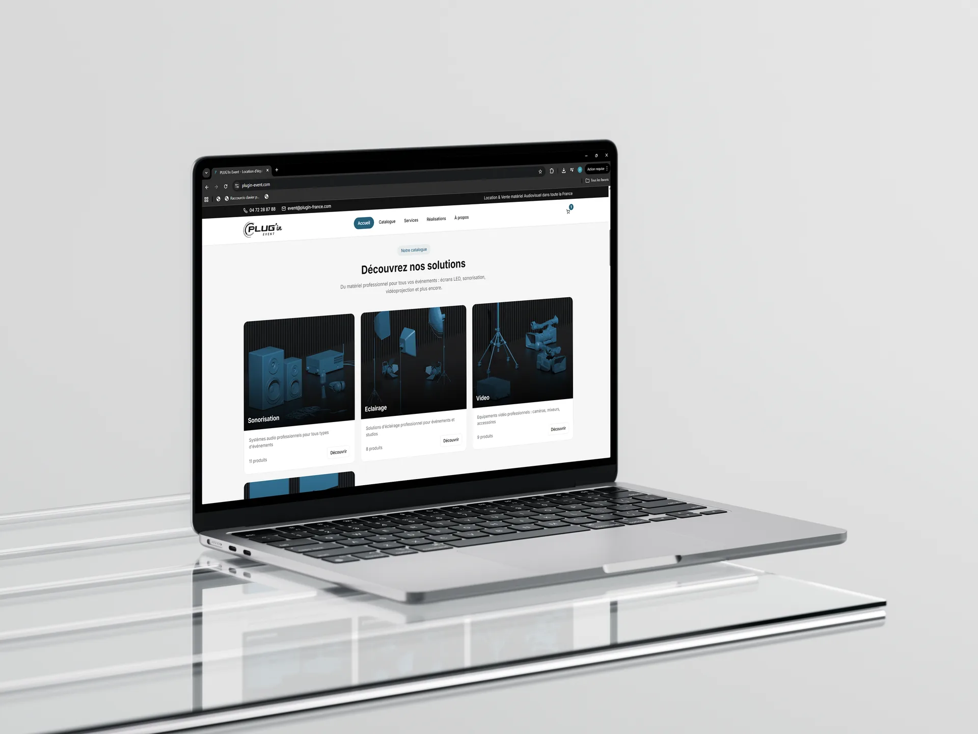 Plugin-event.com — Site web